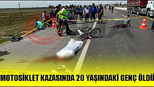 SULTANHANI EŞMEKAYA ARASINDAKİ MOTOSİKLET KAZASINDA 1 KİŞİ ÖLDÜ
