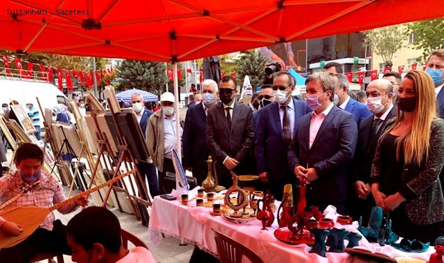 Sultanhanı Halk Eğitim Merkezi Aksaray'daki Sergide Yer Aldı