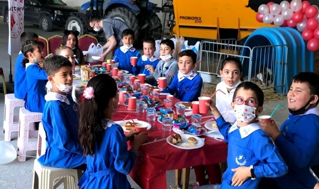 Sultanhanı İlçesinde Öğrencilere Yönelik "Süt Günü" Etkinliği