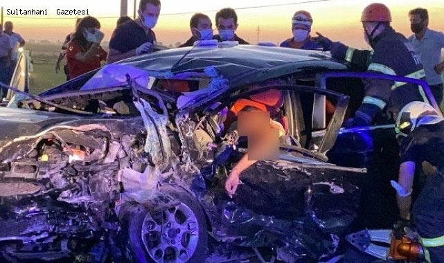AKSARAY'DA DÜĞÜN KONVOYUNDA ZİNCİRLEME KAZA, 4 ÖLÜ 4 YARALI