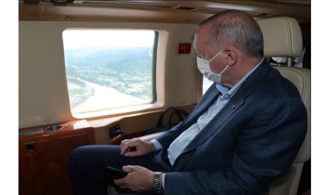 Cumhurbaşkanı Erdoğan Rize'de