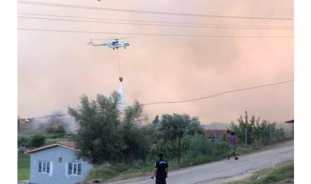 Manavgat'taki yangında 2 orman işçisi şehit oldu