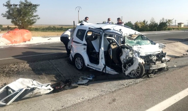 KONYA YOLU KIZÖREN CİVARINDA KAZA: 6 ÖLÜ
