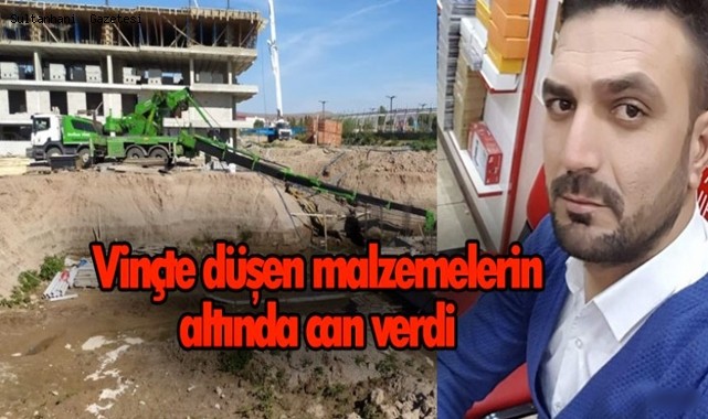 AKSARAY'DA ÜZERİNE İNŞAAT MALZEMESİ DÜŞEN MEHMET BAYRAKÇI YAŞAMINI YİTİRDİ