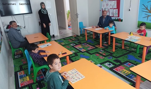 SULTANHANI MÜFTÜLÜĞÜ 4-6 YAŞ ÜCRETSİZ KREŞLERİ AÇILDI
