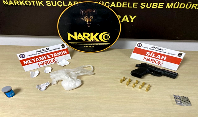 AKSARAY'DA UYUŞTURUCU MADDE SATIŞI YAPAN ŞAHISLARA OPERASYON; 2 TUTUKLAMA
