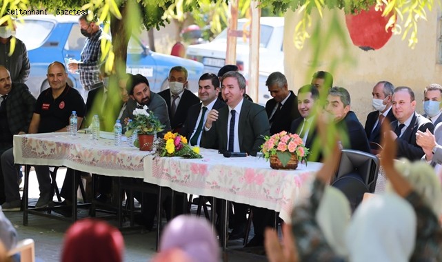 MUHTAR "SORUNLARIMIZ VAR" DEDİ, VALİ AYDOĞDU, YETKİLİLERİ TOPLAYIP GELDİ