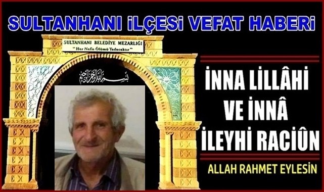 KÖR HÜSEYİN OĞLU HALİL YUMUŞAK VEFAT ETTİ 24.11.2021 ÇARŞAMBA