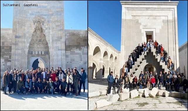 MİMARLIK TARİHİ DERSİ SULTANHANI’NDA İŞLENDİ