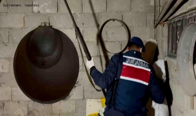 AKSARAY'DA KAÇAK SİLAH VE UYUŞTURUCU OPERASYONU
