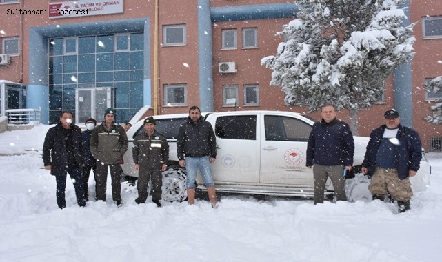 AKSARAY'DA  YABAN HAYVANLARINA DEVLETİN ŞEFKAT ELİ DOKUNDU!!!