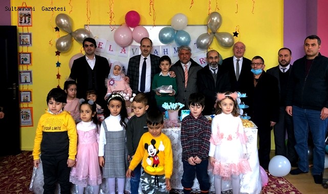 SULTANHANI İLÇESİNDE 4-6 YAŞ KURSLARDA KUR'AN'A GEÇEN ÖĞRENCİLER İÇİN PROGRAM DÜZENLENDİ