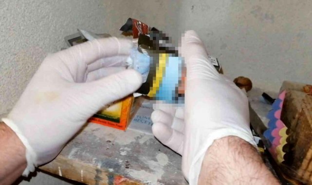 AKSARAY'DA YAPILAN OPERASYONDA SİGARA PAKETLERİ İÇİNDEN UYUŞTURUCU HAP ÇIKTI