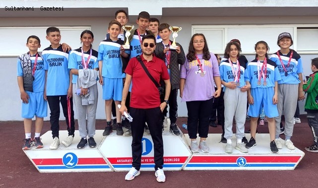 SULTANHANI 75. YIL CUMHURİYET ORTAOKULU  AKSARAY ÜÇÜNCÜSÜ OLDU