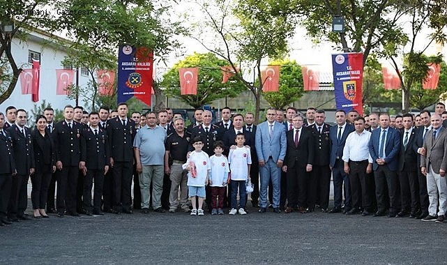 AKSARAY'DAN FARKLI İLLERE TAYİN OLAN JANDARMA PERSONELLERİ İÇİN VEDA PROGRAMI DÜZENLENDİ