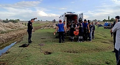 EŞMEKAYA BELDESİNDE ATIK SU KANALINA DÜŞEN ÇOCUK HAYATINI KAYBETTİ
