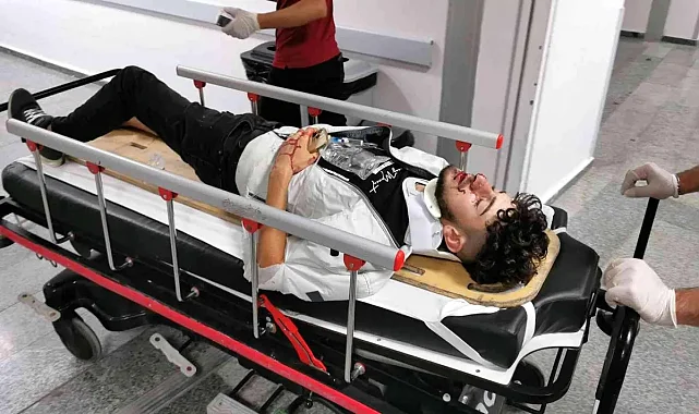 Aksaray'da Otomobil ile motosiklet çarpıştı: 1 ağır yaralı