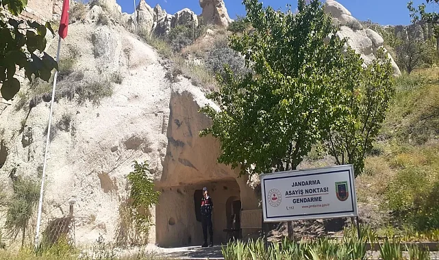 Dünyanın en küçük 'Peri karakolu' Kapadokya'da