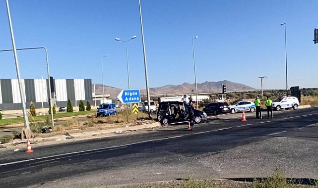 Kayseri'de feci kaza: 2 ölü, 4 yaralı