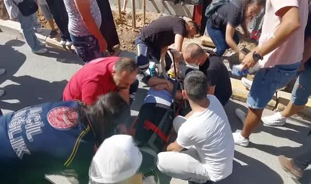 Aksaray Merkez de Otomobilin çarptığı yaşlı kadın yaralandı