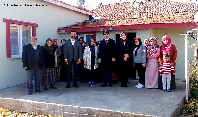 SULTANHANI KIRKDELİK YAYLASINA EL SANATLARI KURSU AÇILDI