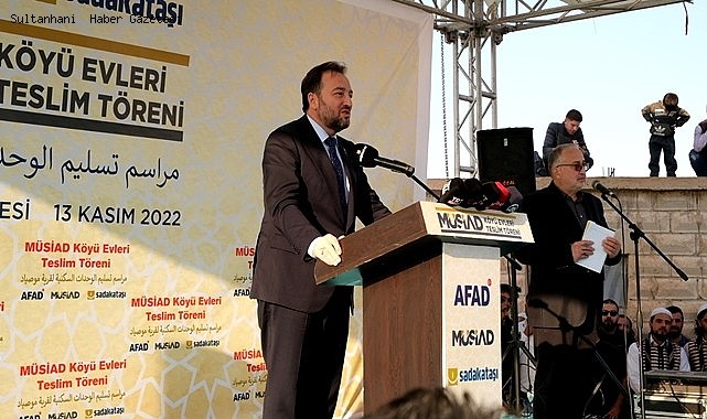 UMUTLAR, MÜSİAD KÖYÜ'NDE YEŞERECEK