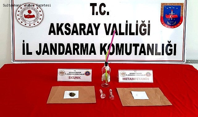 SULTANHANI İLÇESİNDE UYUŞTURUCU İMAL ve TİCARETİ YAPAN 2 KİŞİ YAKALANDI