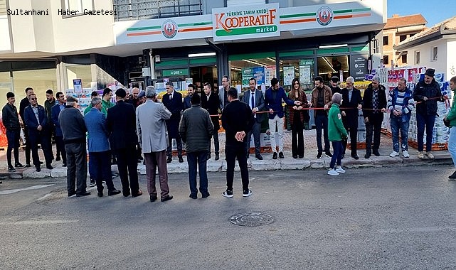 TARIM KREDİ KOOPERATİFİ MARKETLERİNİN SULTANHANI BÜYÜK MAĞAZASI AÇILDI