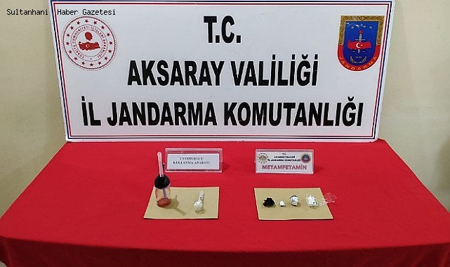 JANDARMADAN SULTANHANI İLÇESİNDE UYUŞTURUCU OPERASYONU; 2 GÖZALTI