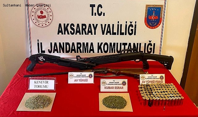 ESKİL JANDARMADAN UYUŞTURUCU OPERASYONU, 5 KİŞİ YAKALANDI