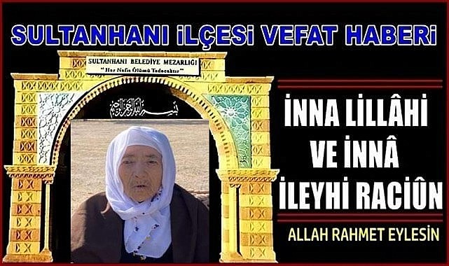 ÖMER EŞİ HURİYE ALTINSOY VEFAT ETTİ 23.02.2023 PERŞEMBE