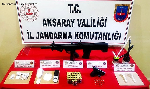 AKSARAY JANDARMADAN UYUŞTURUCU OPERASYONU; 6 GÖZALTI
