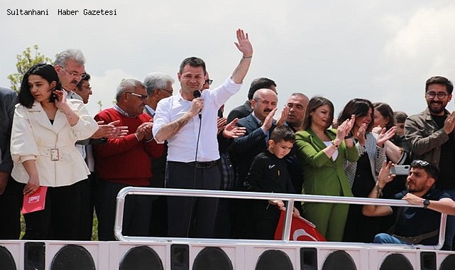 SARATLI, UMUDUN ADAYI ALİ ABBAS ERTÜRK İLE COŞTU