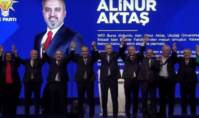 Cumhur İttifakı Bursa'da Alinur Aktaş ile devam