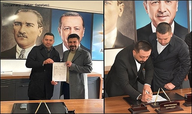 SAMAN ve TEMEL SULTANHANI İL GENEL ADAYLIK BAŞVURULARINI YAPTILAR
