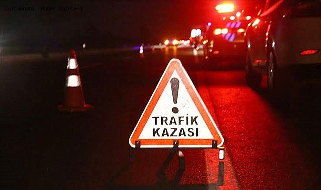 SULTANHANI'NDA MOTOSİKLET KAZASI; 1 AĞIR YARALI