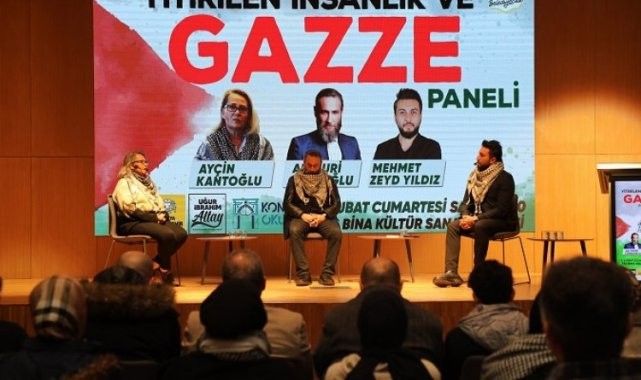 Konya Okulu'nda "Yitirilen İnsanlık Ve Gazze" paneli 