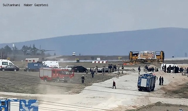 KONYA'DA EĞİTİM UÇAĞI DÜŞTÜ; 1 ŞEHİT
