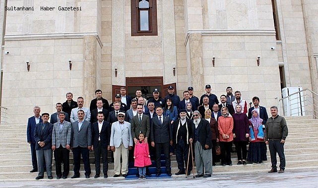 KAYMAKAM SERKAN ALA SULTANHANINA VEDA ETTİ