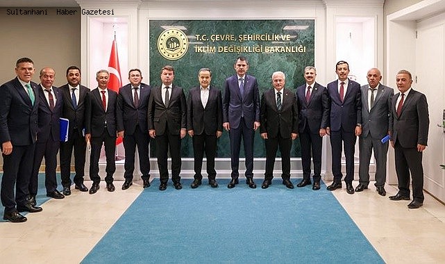AKSARAY HEYETİ, ÇEVRE VE ŞEHİRCİLİK BAKANLIĞI'NA ZİYARET GERÇEKLEŞTİRDİ