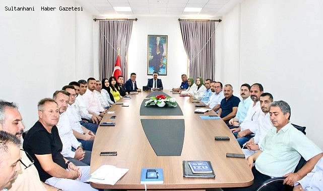 SULTANHANI İLÇE İSTİŞARE TOPLANTISI GERÇEKLEŞTİRİLDİ