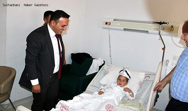 SULTANHANI'NDA TOPLU SÜNNET ŞÖLENİ, 35 ÇOCUK SÜNNET ETTİRİLDİ