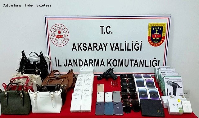 AKSARAY'DA 430 BİN LİRALIK KAÇAK ELEKTRONİK MALZEME ELE GEÇİRİLDİ