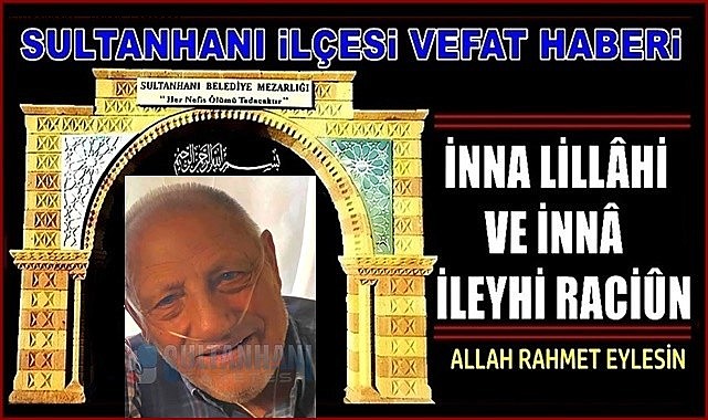 MEMİŞ OĞLU MEMİŞ ŞAHİN VEFAT ETTİ 30.10.2024 ÇARŞAMBA