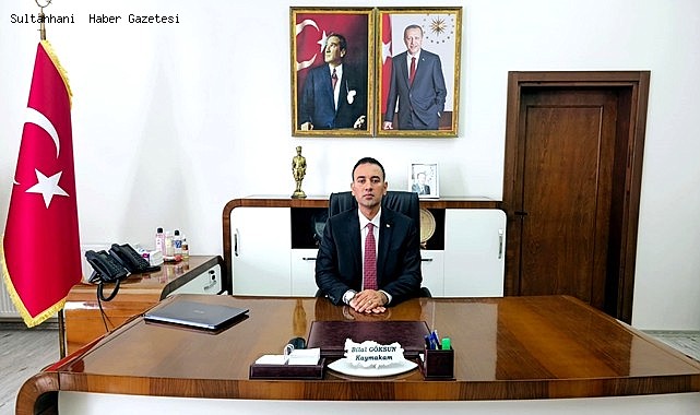 SULTANHANI KAYMAKAMI BİLAL GÖKSUN GÖREVE BAŞLADI