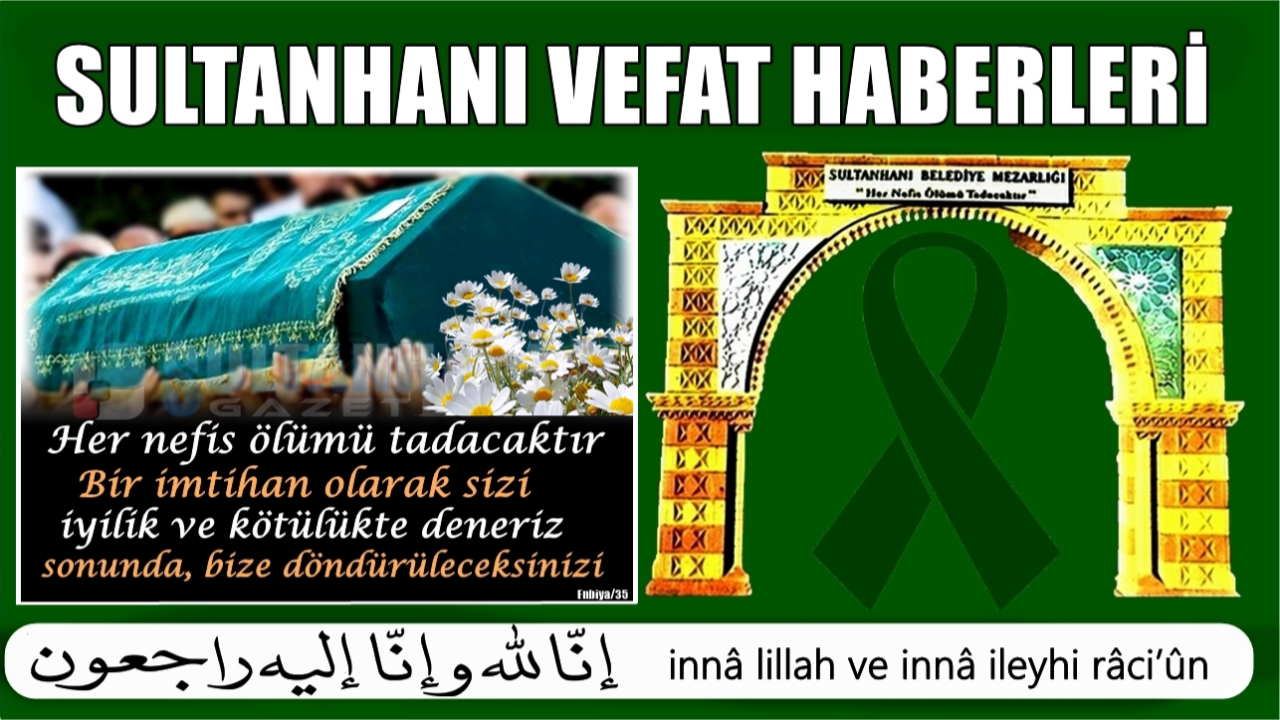 İshak Oğlu Adem Şanlı Vefat Etti 08.01.2025 Çarşamba