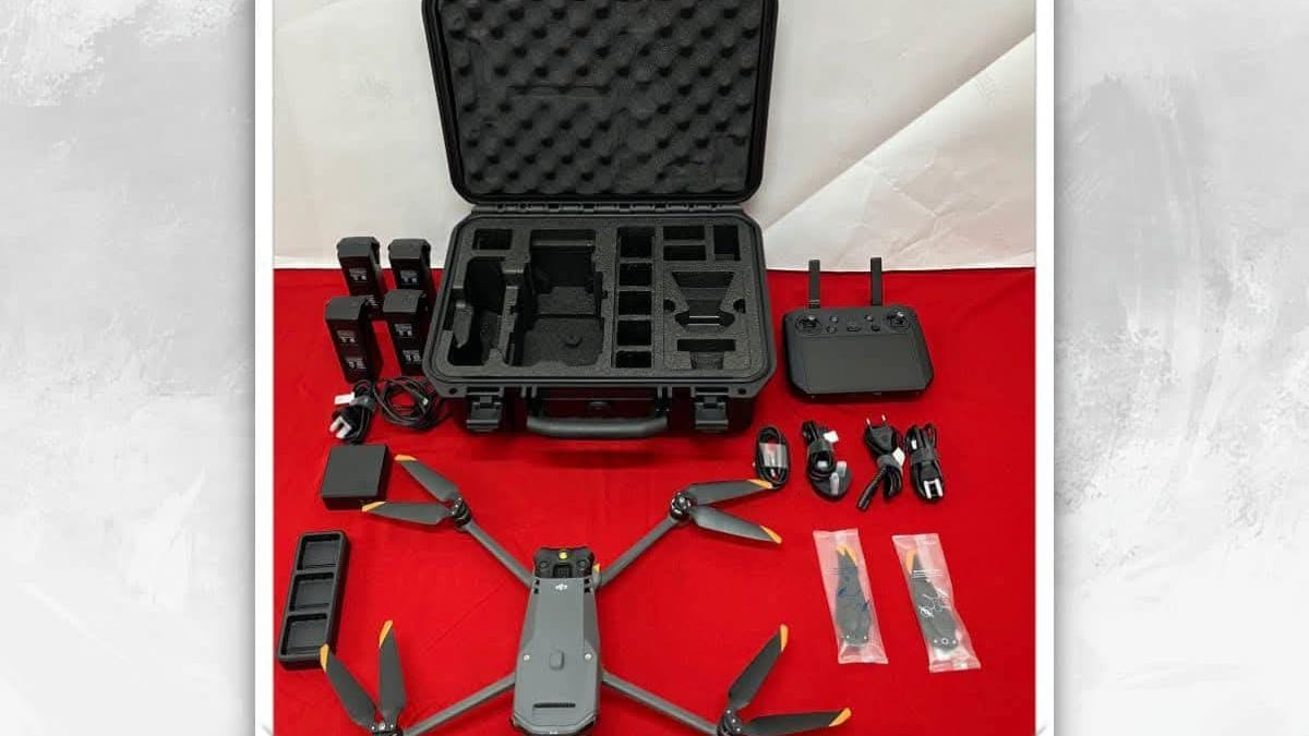 Ağaçören Kaymakamlığına gece görüşlü Termal kameralı Drone