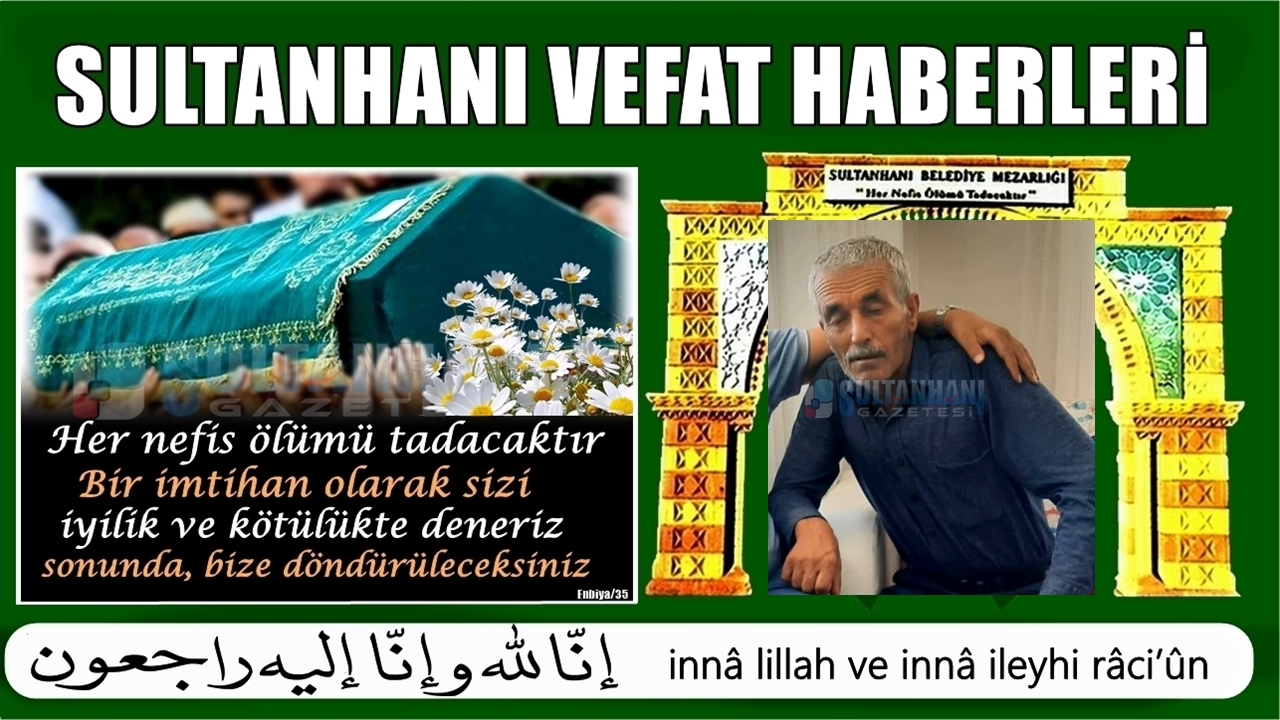 Bekir Oğlu Cuma Dölek Vefat Etti 25-03-2025 Salı
