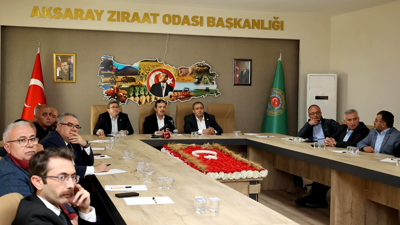 Aksaray’da Zirai Don Etkileri Üzerine Bilgilendirme Toplantısı