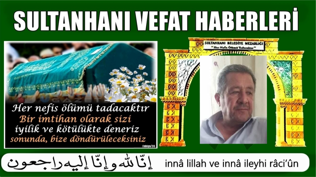 Hacı Ömer Oğlu İsmail Temel Vefat Etti 19.04.2025 Cumartesi